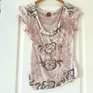 Language Los Angeles size Medium Pink Tee